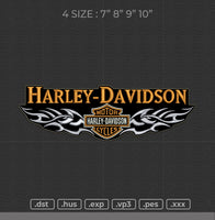 Harley Davidson Tribal