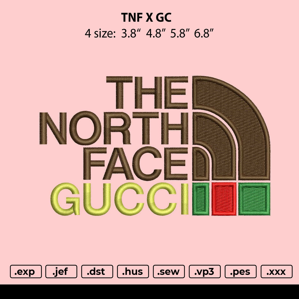 North Face x Gucci Logo Explores New Directions in Time for Desert X