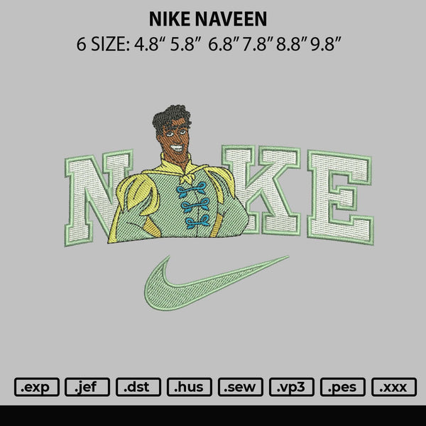 Nike Naveen Embroidery File 6 sizes – Embropedia
