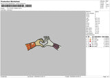 Woodyhands 02 Embroidery File 6 sizes