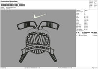 Benchwarmers Embroidery File 6 sizes