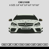Car 2103b Embroidery File 6 sizes