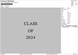 Classtext Embroidery 3 Files