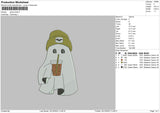 Ghost Boba 02 Embroidery File 6 sizes