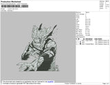 1 Punch Man Embroidery File 4 size