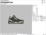 Air Max Black Embroidery File 4 size