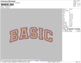 Basic Text Embroidery File 4 size