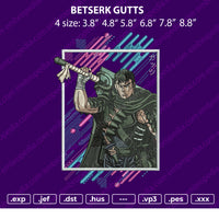Betserk Gutts Embroidery File