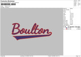 Boulton Embroidery File 4 size