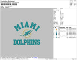 Dolphins Embroidery File 4 size