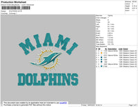 Dolphins Embroidery File 4 size