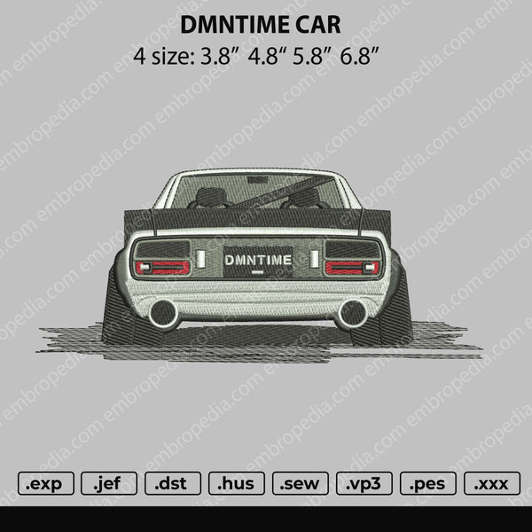DTMTTIME Car Embroidery File 4 size