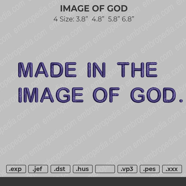 Image Of God