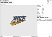 Nike Ghost Embroidery File 4 sizes