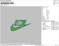 Nike Golf Embroidery File 4 size