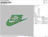 Nike Golf Embroidery File 4 size