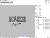 Nike Itachi Embroidery File 4 size