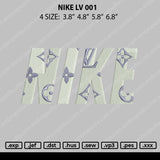 Nike Lv001 Embroidery File 4 size