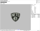 Nets Embroidery File 5 size