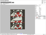 Sasuke Saringan Embroidery File 4 size