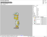 Simpson Off Embroidery File 4 size