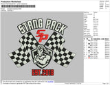 Stangpack Flag Embroidery File 4 size