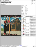 Stevie Ray Embroidery File 4 size