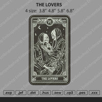 The Lovers Embroidery File 4 size