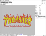 Thr4sher Magazine Embroidery File 4 size