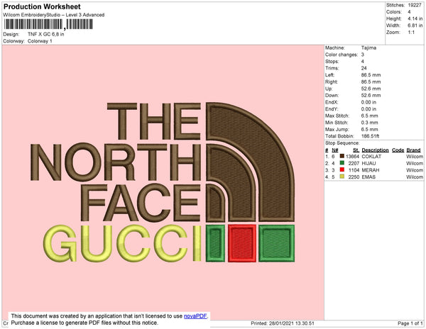 Gucci And The North Face Reveal Print Filled Capsule