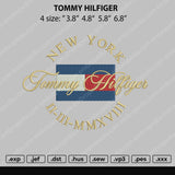 Tommy Hilfiger Embroidery File 4 size