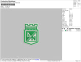 An Logo Embroidery File 4 size