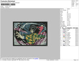 Anime 07 Embroidery File 4 size