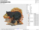 Bear Realist Embroidery File 4 size