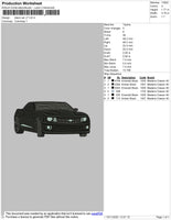 Black Car V7 Embroidery File 4 size
