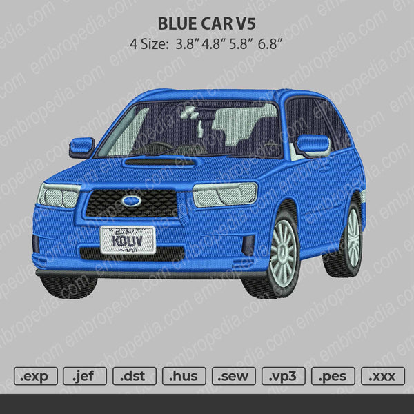 Blue Car V5