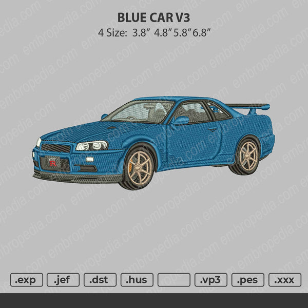 Blue Car v3