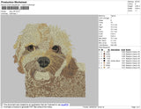 Dog V20 Embroidery File 4 size
