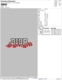 D1or Akatsuki Embroidery File 4 size