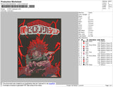 Eijiro Rectangle Embroidery File 4 size