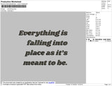 Everything Embroidery File 4 size