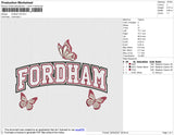 FORDHAM BUTTERFLY
