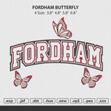 FORDHAM BUTTERFLY