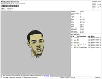 G Herbo Embroidery File 4 size