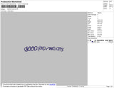 Good Kid Embroidery File 4 size