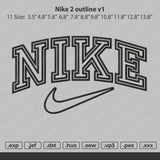 Nike 2 outline V1
