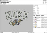 Nike G5 (big sizes only) Embroidery File 5 sizes