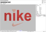 Nike Arial Embroidery File 4 size