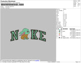 Nike Baby Yoda Embroidery File 4 size