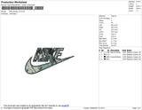 Nike Berserk Embroidery File 4 size